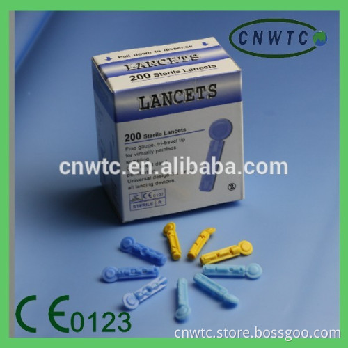 sterile disposable twist blood lancet